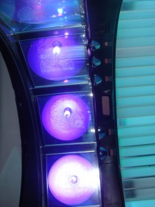 Giant Sun Tanning Bed Machine Miami Beach Florida